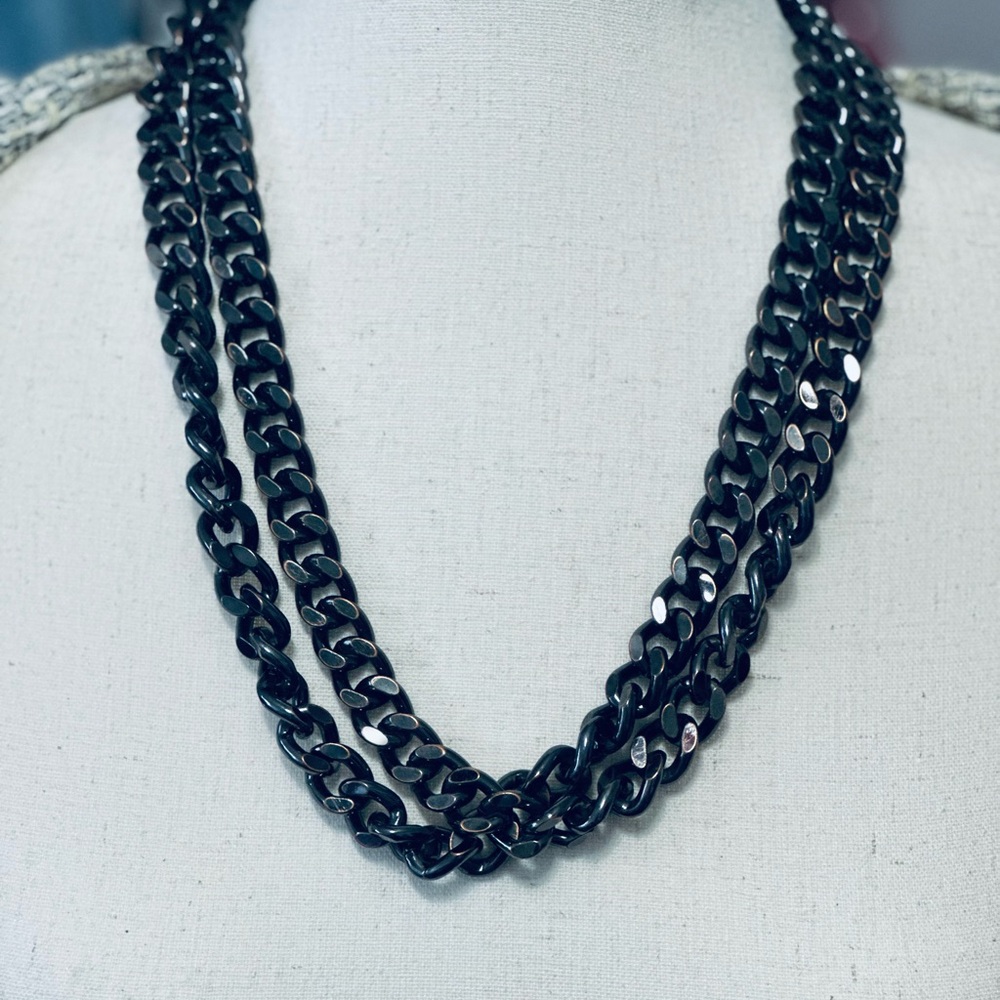 Black Chain Crossbody/Clutch Bag - Picture 15 of 15